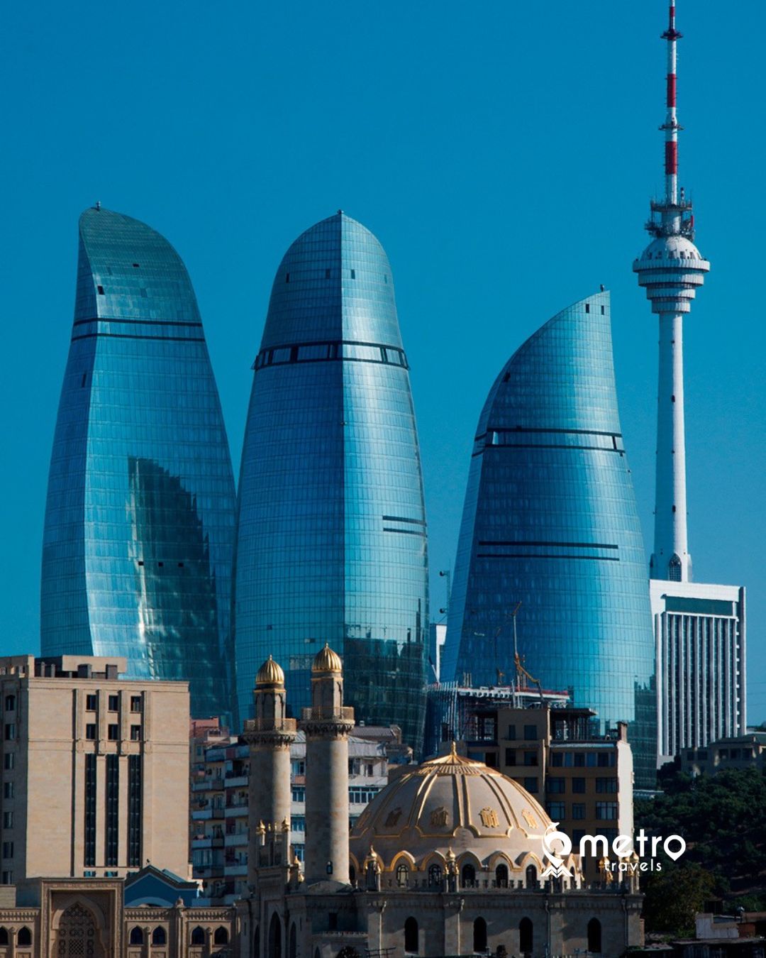 Flame Towers - Best Time to Visit Baku Azerbaijan