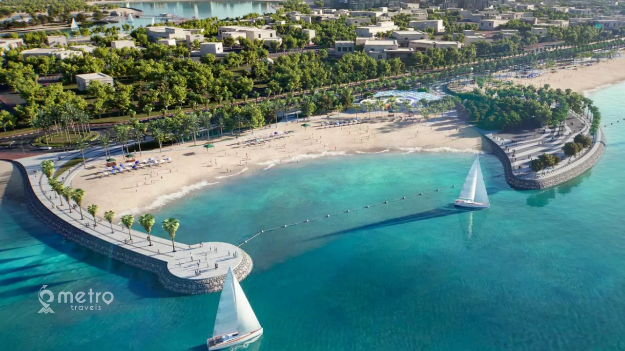 Al Mamzar Beach Park - Dubai Public Beaches