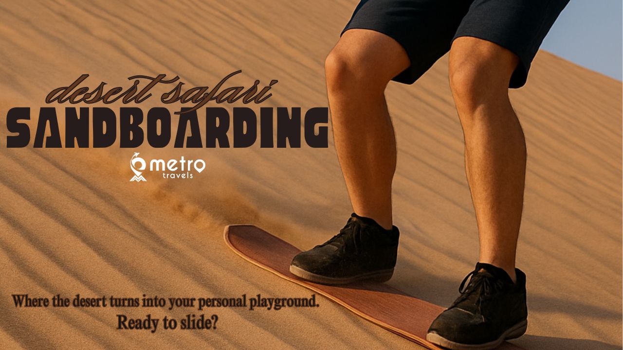 sandboarding - desert safari tour