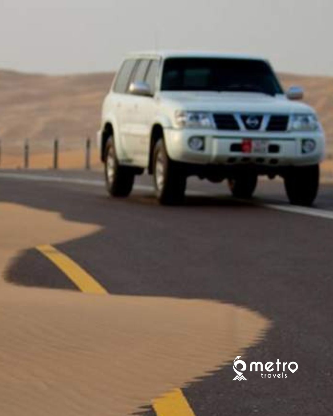 drive into the dunes - desert safari in dubai