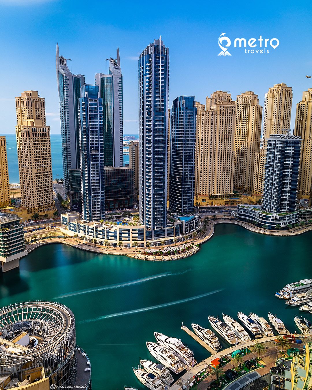 dubai marina - best places to visit in dubai