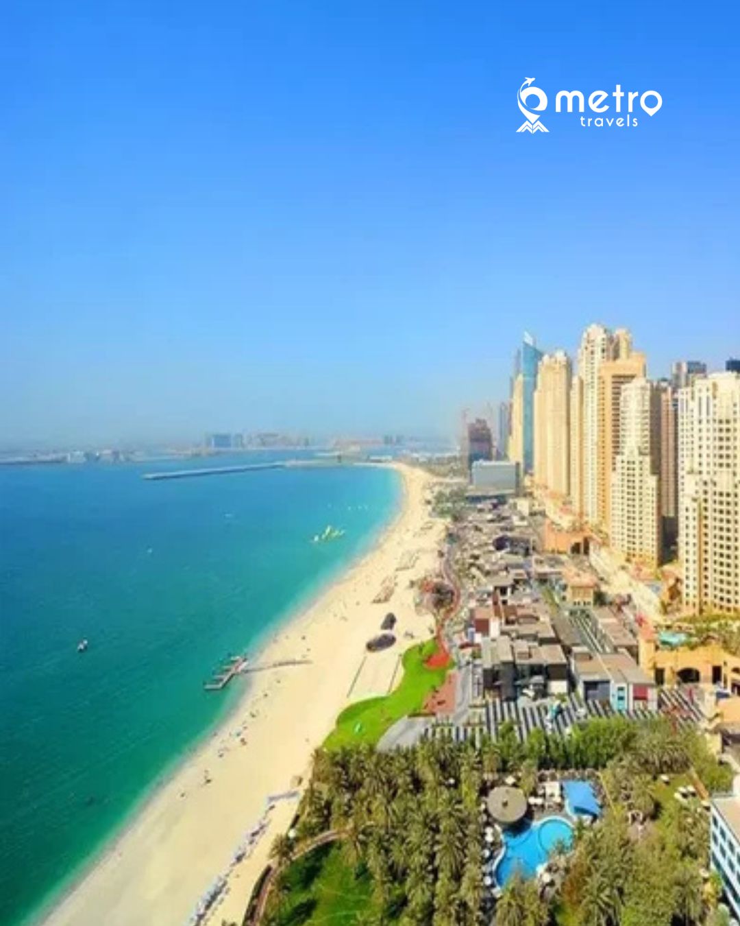 jbr beach - best places to visit in dubai