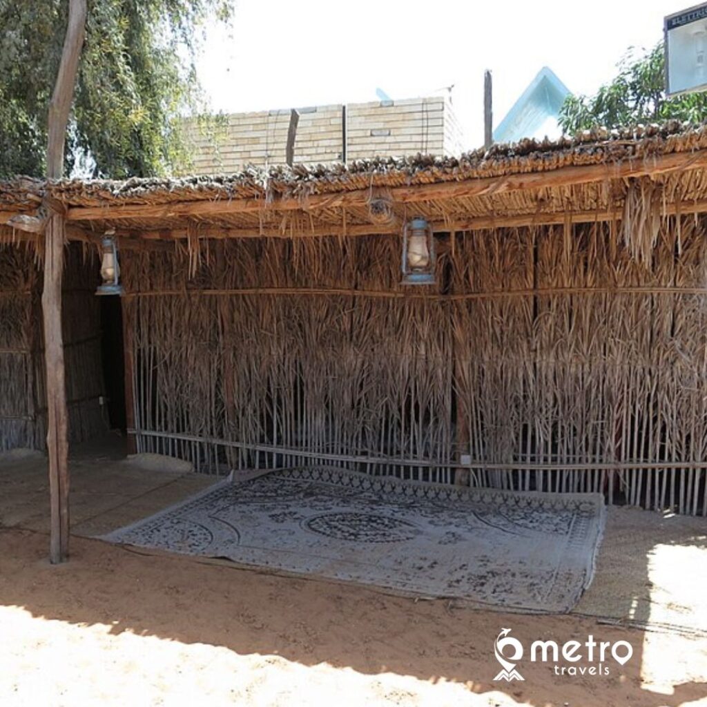 Old Huts - Emirates Heritage Village Abu Dhabi