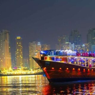 dhow cruise in marina dubai