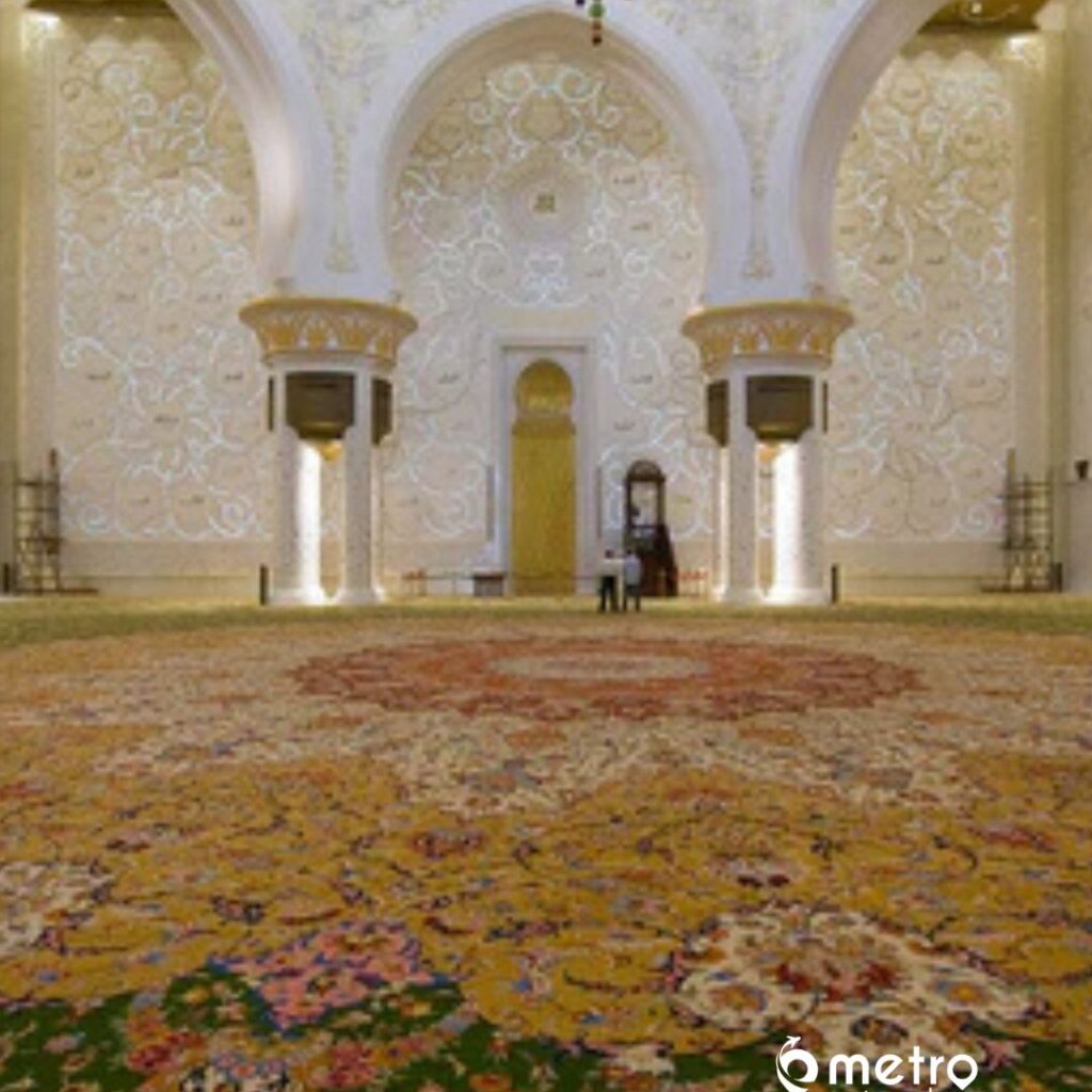 sheikh zayed grand mosque carpet