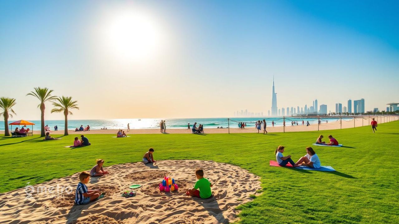 Al Mamzar Beach Park - Dubai Picnic Places