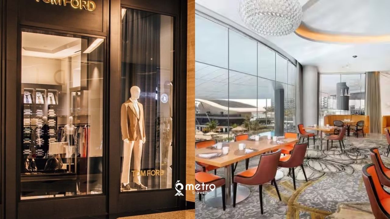 Shopping & Cafes - Etihad Tower Abu Dhabi