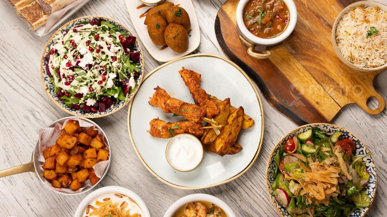 desert safari camp food