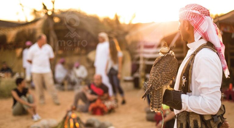 morning desert safari dubai premium package