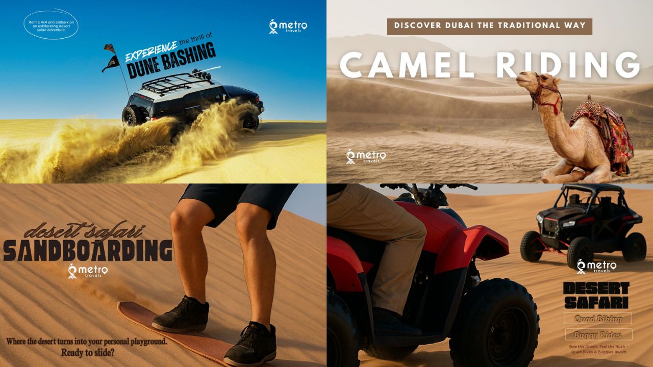 thrilling activities - desert safari tour