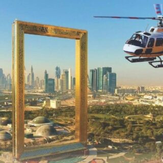helicopter tour in dubai